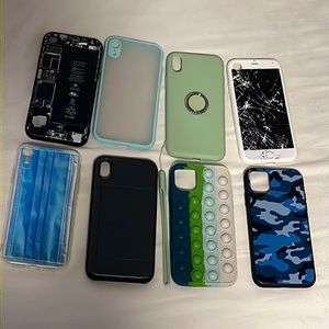 Lot of 8 iPhone (XR, 11) Cases